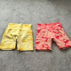 Allure biker shorts. 2 for 1